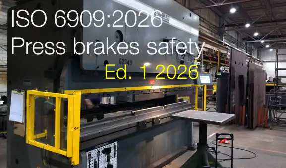 ISO 6909:2026 /  Press brakes safety (Edition 1, 2026)